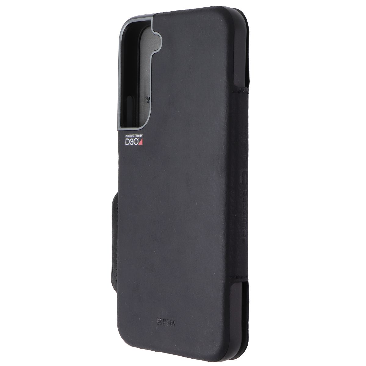 EFM Monaco Series Folio Case for Samsung Galaxy (S22+) - Black