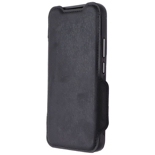 EFM Monaco Series Folio Case for Samsung Galaxy (S22+) - Black Cell Phone - Cases, Covers & Skins EFM - Simple Cell Bulk Wholesale Pricing - USA Seller