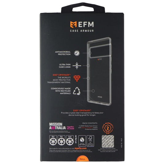 EFM Alta Series Case for Google Pixel 6 Pro - Crystal Clear Cell Phone - Cases, Covers & Skins EFM - Simple Cell Bulk Wholesale Pricing - USA Seller
