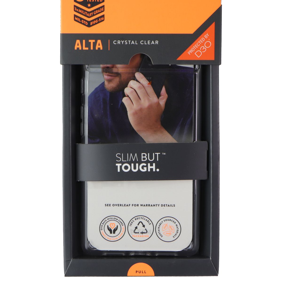 EFM Alta Series Case for Google Pixel 6 Pro - Crystal Clear Cell Phone - Cases, Covers & Skins EFM - Simple Cell Bulk Wholesale Pricing - USA Seller