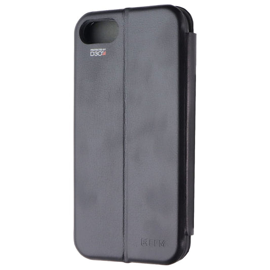 EFM Miami Series Wallet Case for Apple iPhone SE 2022/ 8 / 7 / 6 /6s - Jet Black Cell Phone - Cases, Covers & Skins EFM - Simple Cell Bulk Wholesale Pricing - USA Seller