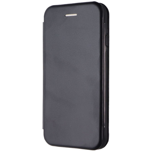 EFM Miami Series Wallet Case for Apple iPhone SE 2022/ 8 / 7 / 6 /6s - Jet Black Cell Phone - Cases, Covers & Skins EFM - Simple Cell Bulk Wholesale Pricing - USA Seller