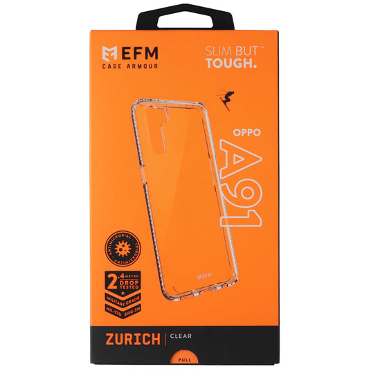 EFM Zurich Series Slim Case for Samsung Galaxy A91 - Clear Cell Phone - Cases, Covers & Skins EFM - Simple Cell Bulk Wholesale Pricing - USA Seller