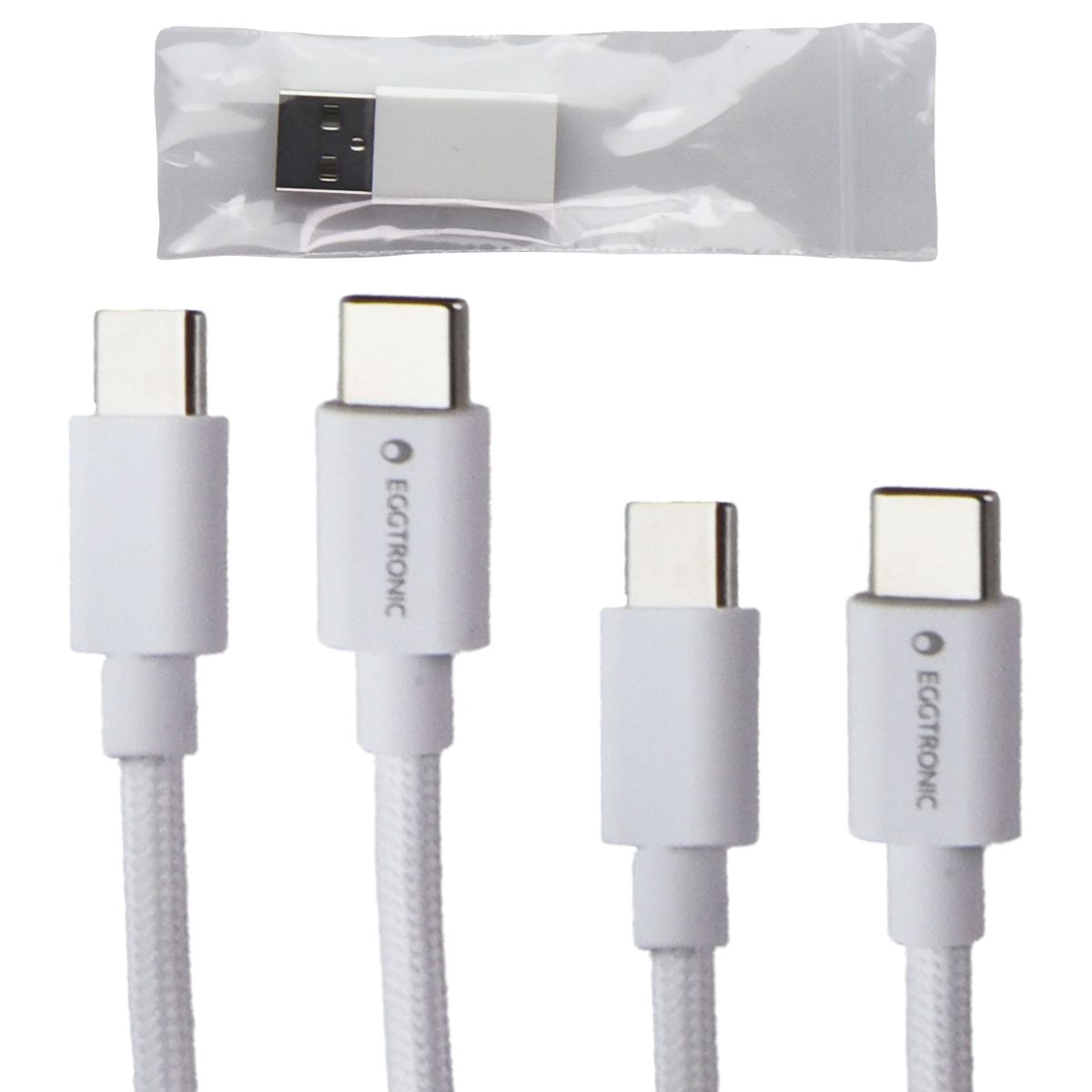 Eggtronic Power Bar USB-C Wireless Power bank 10,000mAh - White Computer Accessories - Laptop Power Adapters/Chargers Eggtroninc - Simple Cell Bulk Wholesale Pricing - USA Seller