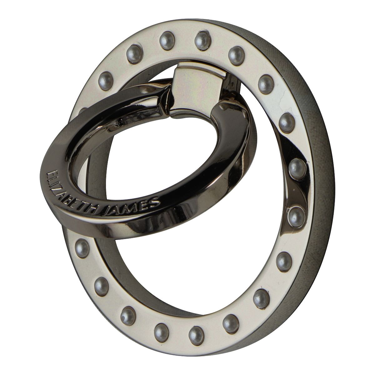 Elizabeth James Magnetic Ring Stand and Phone Grip - Champagne Crystal Cell Phone - Mounts & Holders Elizabeth James - Simple Cell Bulk Wholesale Pricing - USA Seller