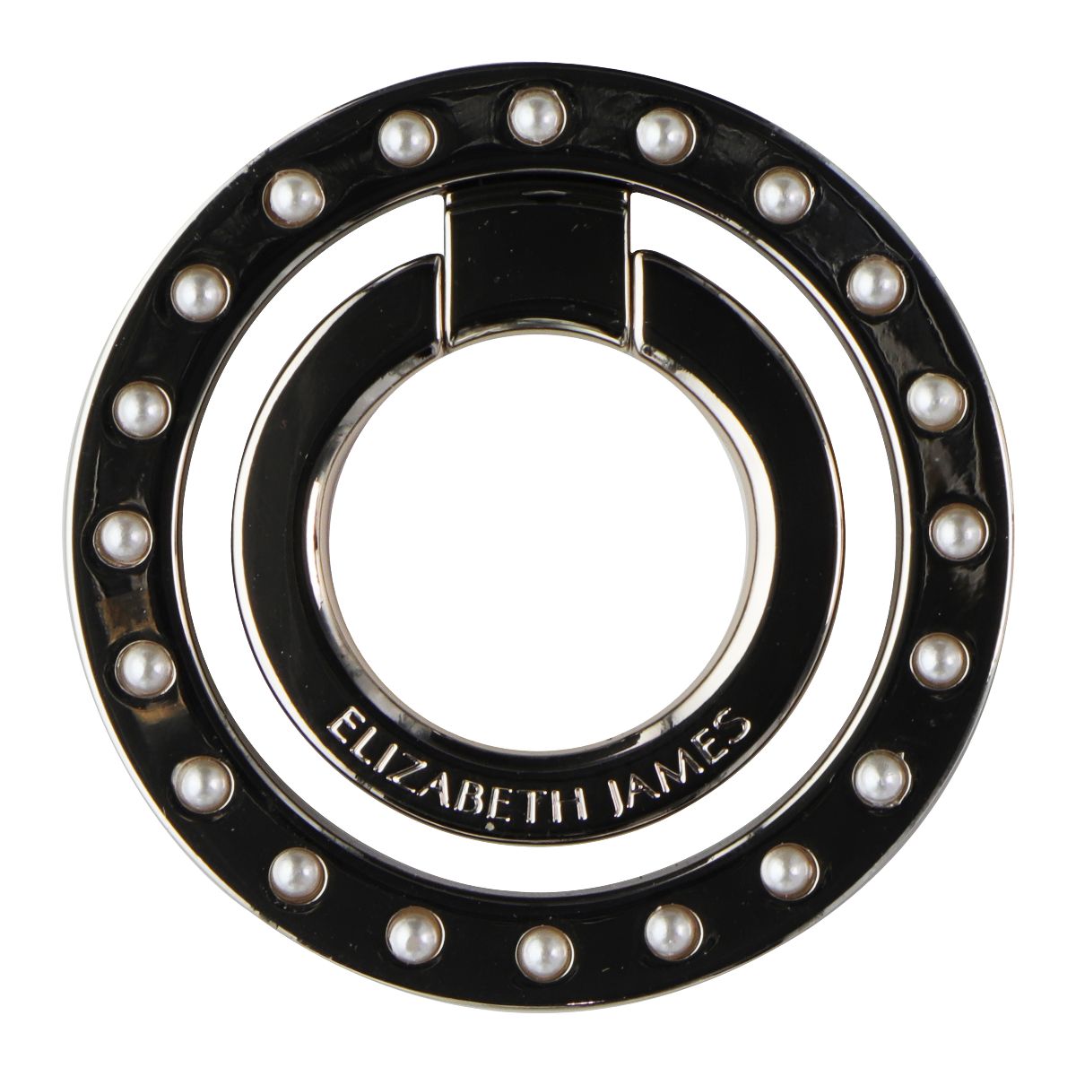 Elizabeth James Magnetic Ring Stand and Phone Grip - Champagne Crystal Cell Phone - Mounts & Holders Elizabeth James - Simple Cell Bulk Wholesale Pricing - USA Seller