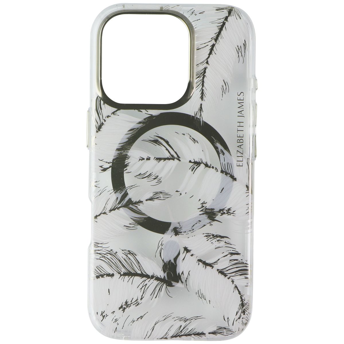 Elizabeth James Case for MagSafe for Apple iPhone 16 Pro - Feather Cell Phone - Cases, Covers & Skins Elizabeth James - Simple Cell Bulk Wholesale Pricing - USA Seller