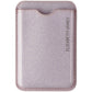 Elizabeth James Magnetic Card Holder for MagSafe - Blush Glitter Cell Phone - Mounts & Holders Elizabeth James    - Simple Cell Bulk Wholesale Pricing - USA Seller