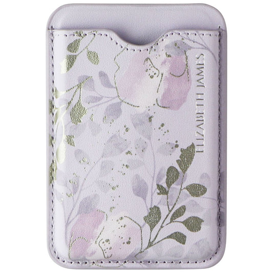 Elizabeth James Magnetic Card Holder for MagSafe - Berry Bloom Cell Phone - Mounts & Holders Elizabeth James    - Simple Cell Bulk Wholesale Pricing - USA Seller