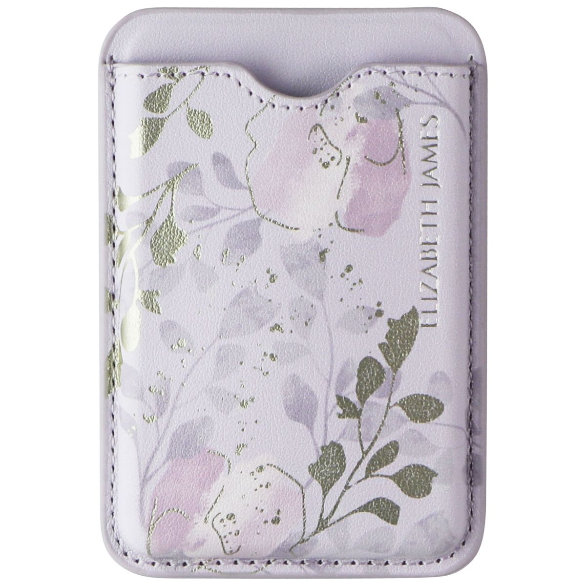 Elizabeth James Magnetic Card Holder for MagSafe - Berry Bloom Cell Phone - Mounts & Holders Elizabeth James - Simple Cell Bulk Wholesale Pricing - USA Seller