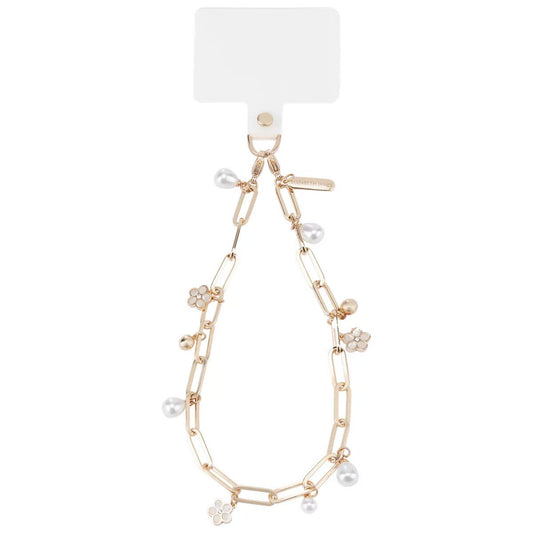 Bridgerton x Elizabeth James Spring Fling Phone Charm - Gold / Charms Cell Phone - Straps & Charms Elizabeth James - Simple Cell Bulk Wholesale Pricing - USA Seller