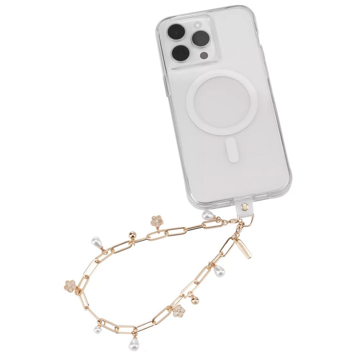 Bridgerton x Elizabeth James Spring Fling Phone Charm - Gold / Charms Cell Phone - Straps & Charms Elizabeth James - Simple Cell Bulk Wholesale Pricing - USA Seller