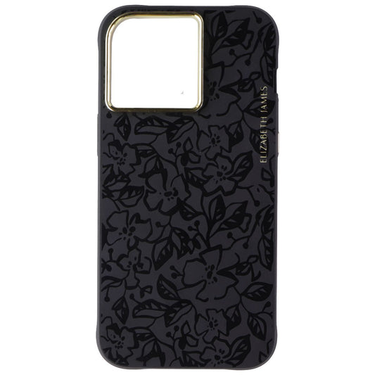 Elizabeth James Case for MagSafe for iPhone 15 Pro Max - Black Floral Cell Phone - Cases, Covers & Skins Elizabeth James    - Simple Cell Bulk Wholesale Pricing - USA Seller