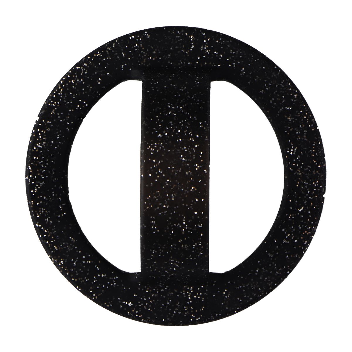 Elizabeth James Magnetic Loop Grip for MagSafe - Black Glitter Cell Phone - Other Accessories Elizabeth James - Simple Cell Bulk Wholesale Pricing - USA Seller