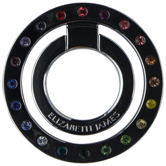 Elizabeth James Magnetic Ring Stand and Phone Grip for MagSafe - Rainbow Crystal Cell Phone - Mounts & Holders Elizabeth James - Simple Cell Bulk Wholesale Pricing - USA Seller
