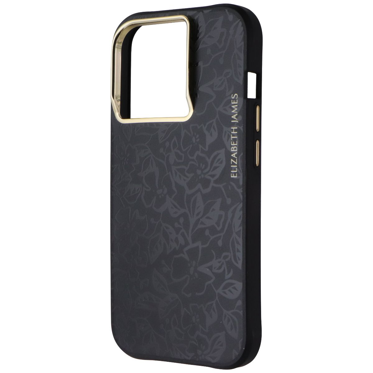 Elizabeth James Case for MagSafe for Apple iPhone 15 Pro - Black Floral Cell Phone - Cases, Covers & Skins Elizabeth James    - Simple Cell Bulk Wholesale Pricing - USA Seller