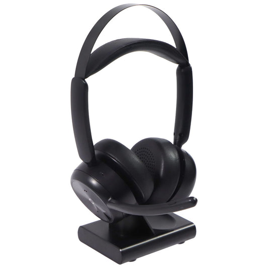 EMEET GeniusCall HS80 (Gen 2) Wireless On-Ear Headset with Charging Base - Black Portable Audio - Headphones EMEET - Simple Cell Bulk Wholesale Pricing - USA Seller