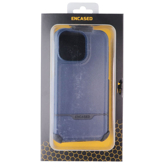 Encased Rebel Armor Case + Holster for Apple iPhone 14 Pro Max - Blue Cell Phone - Cases, Covers & Skins Encased - Simple Cell Bulk Wholesale Pricing - USA Seller