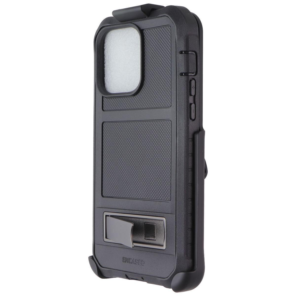 ENCASED Falcon Case and Holster for Apple iPhone 14 Pro Max - Black Cell Phone - Cases, Covers & Skins Encased - Simple Cell Bulk Wholesale Pricing - USA Seller