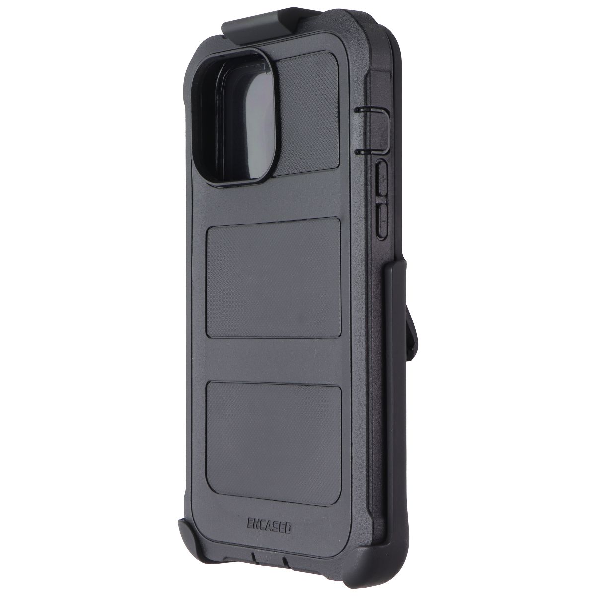ENCASED Falcon Case and Holster for Apple iPhone 13 Pro Max - Black Cell Phone - Cases, Covers & Skins Encased - Simple Cell Bulk Wholesale Pricing - USA Seller