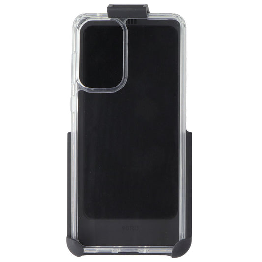 Encased Clear Case with Holster for Samsung Galaxy A73 5G - Clear