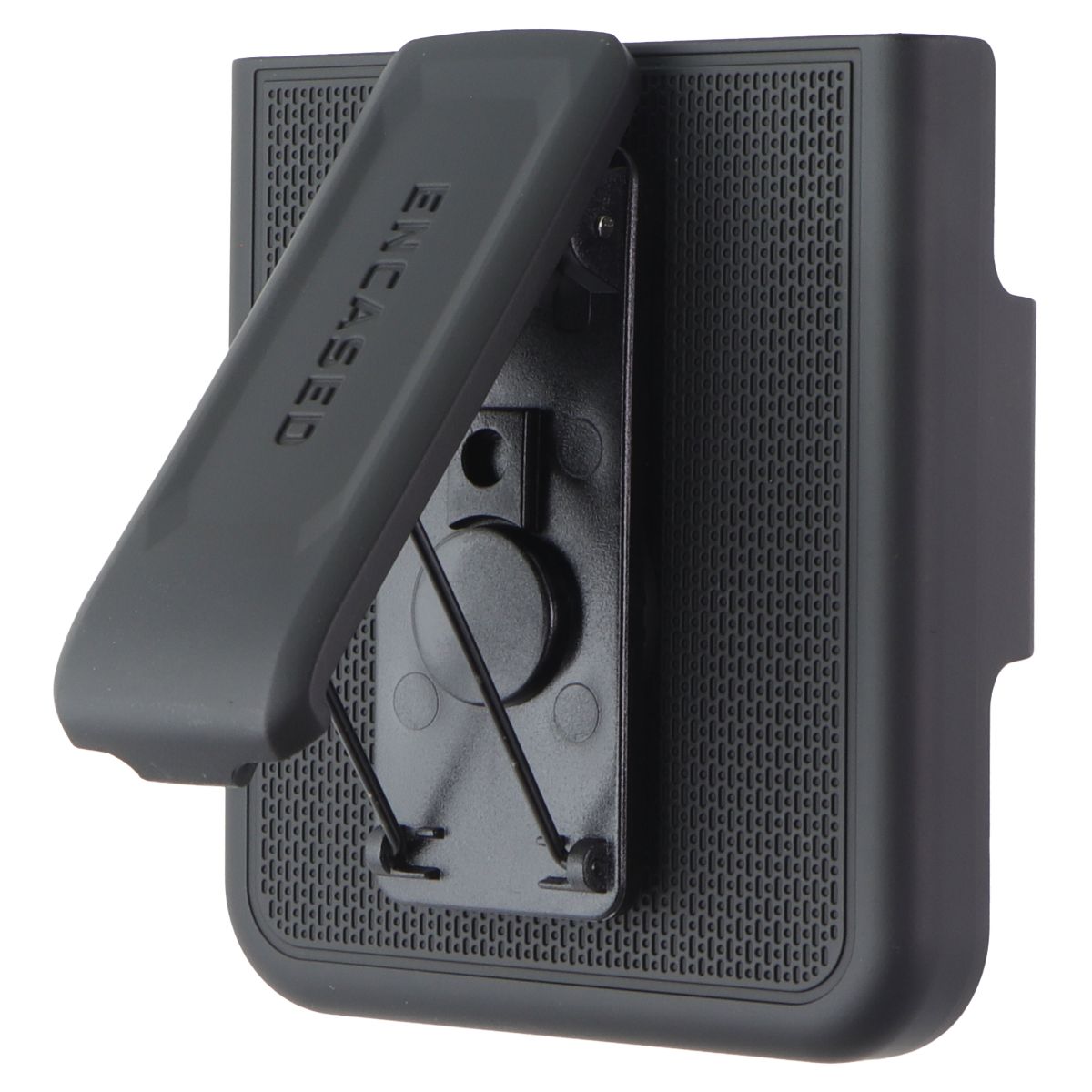 Encased DuraClip Series Holster Case for Samsung Galaxy Z Flip4 - Black Cell Phone - Cases, Covers & Skins Encased - Simple Cell Bulk Wholesale Pricing - USA Seller