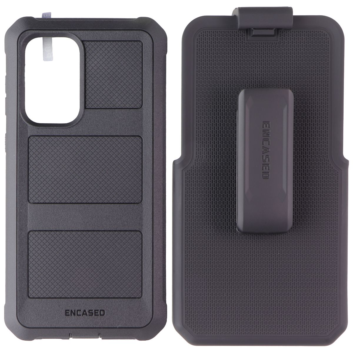 Encased Falcon Shield Case & Holster for Samsung Galaxy A33 5G - Black Cell Phone - Cases, Covers & Skins Encased - Simple Cell Bulk Wholesale Pricing - USA Seller