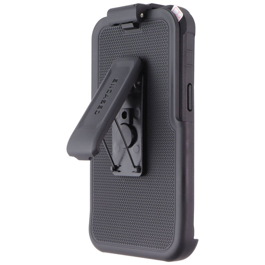 Encased Falcon Shield Case & Holster for Apple iPhone 14 - Black Cell Phone - Cases, Covers & Skins Encased - Simple Cell Bulk Wholesale Pricing - USA Seller