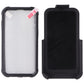 Encased Falcon Shield Case & Holster for Apple iPhone 14 - Black Cell Phone - Cases, Covers & Skins Encased - Simple Cell Bulk Wholesale Pricing - USA Seller