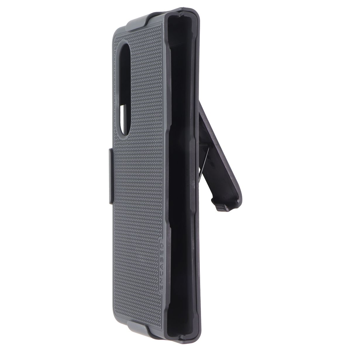 Encased Duraclip Case for Samsung Galaxy Z Fold3 with Holster - Black Cell Phone - Cases, Covers & Skins Encased - Simple Cell Bulk Wholesale Pricing - USA Seller