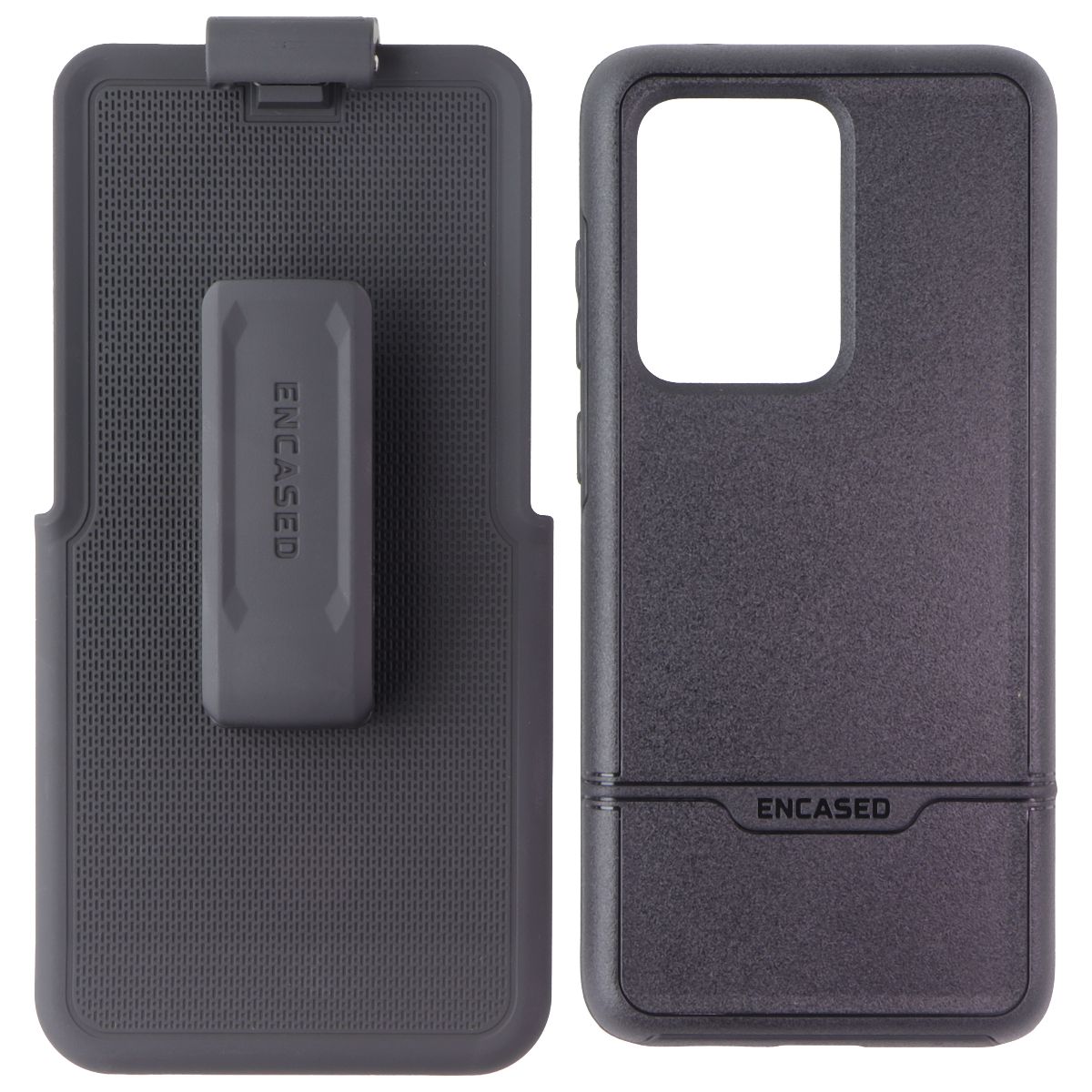 Encased Rebel Series Case & Holster for Samsung Galaxy S20 Ultra - Black Cell Phone - Cases, Covers & Skins Encased - Simple Cell Bulk Wholesale Pricing - USA Seller