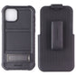 ENCASED Falcon Case and Holster for Apple iPhone 14 Plus - Black Cell Phone - Cases, Covers & Skins Encased - Simple Cell Bulk Wholesale Pricing - USA Seller
