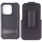 ENCASED Falcon Case and Holster for Apple iPhone 14 Pro - Black Cell Phone - Cases, Covers & Skins Encased - Simple Cell Bulk Wholesale Pricing - USA Seller