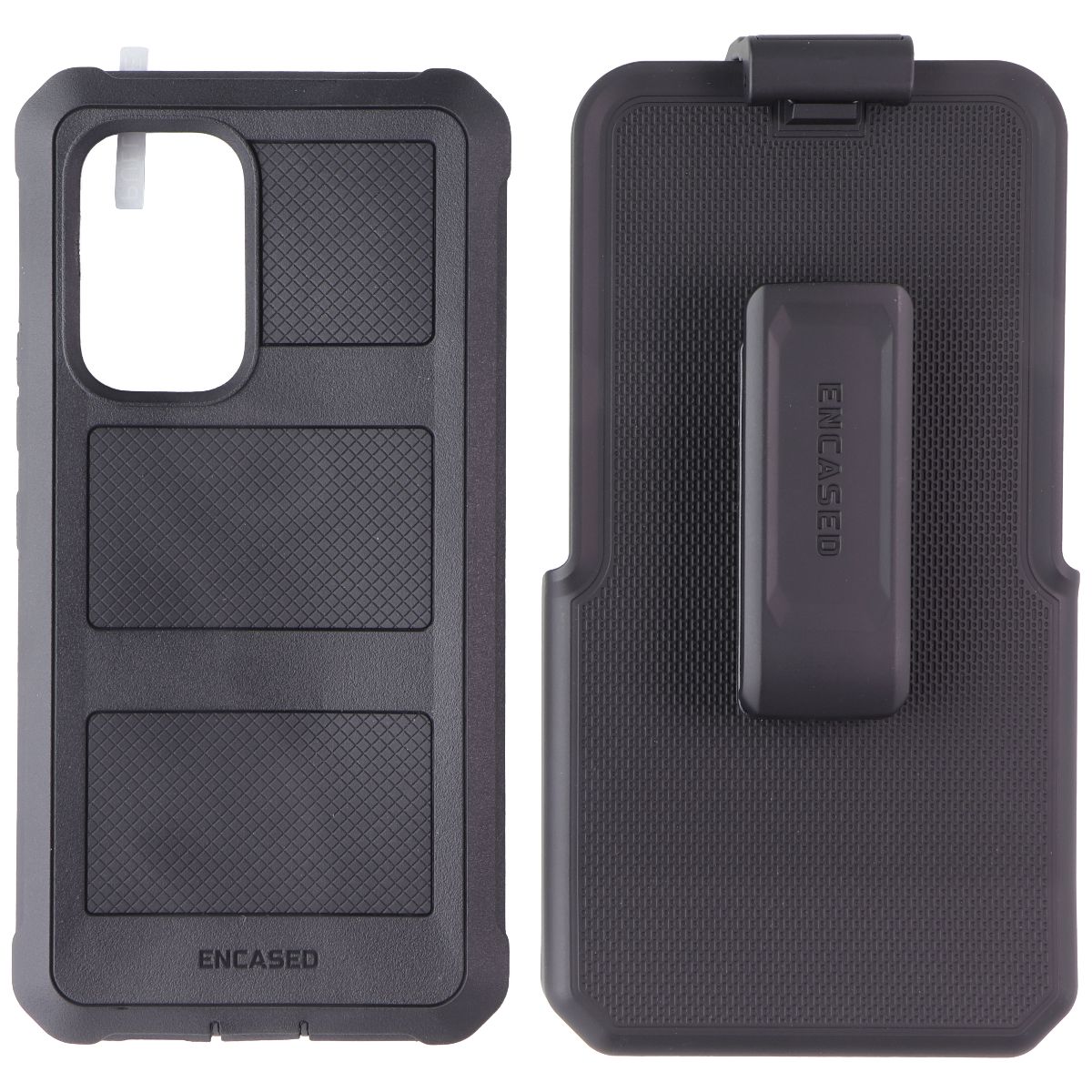 Encased Falcon Shield Case & Holster for Samsung Galaxy A53 5G - Black Cell Phone - Cases, Covers & Skins Encased - Simple Cell Bulk Wholesale Pricing - USA Seller