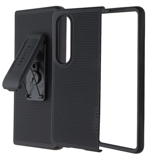 Encased Duraclip Series Case & Holster Clip for Samsung Galaxy Z Fold4 - Black Cell Phone - Cases, Covers & Skins Encased - Simple Cell Bulk Wholesale Pricing - USA Seller