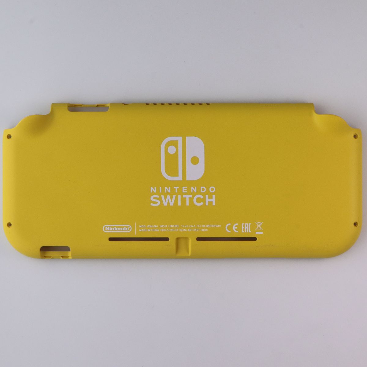 Repair Part - Back Plate Only for Nintendo Switch Lite (Yellow) HDH-001 Replacement Parts & Tools - Tools & Repair Kits Nintendo - Simple Cell Bulk Wholesale Pricing - USA Seller