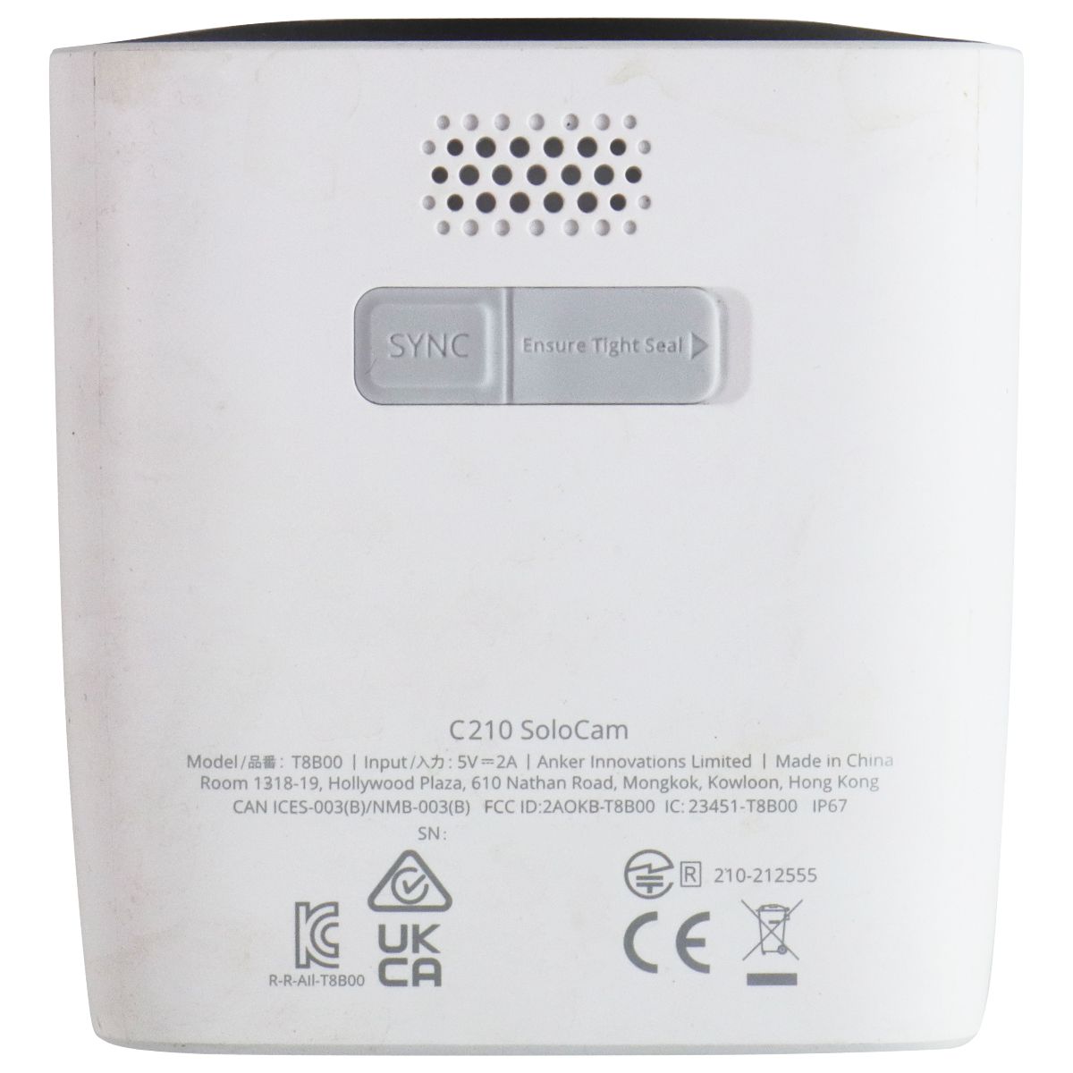 eufy Security C210 SoloCam Wireless Outdoor Wi-Fi Camera (T8B00) - Single Pack Home Surveillance - Security Cameras Eufy - Simple Cell Bulk Wholesale Pricing - USA Seller