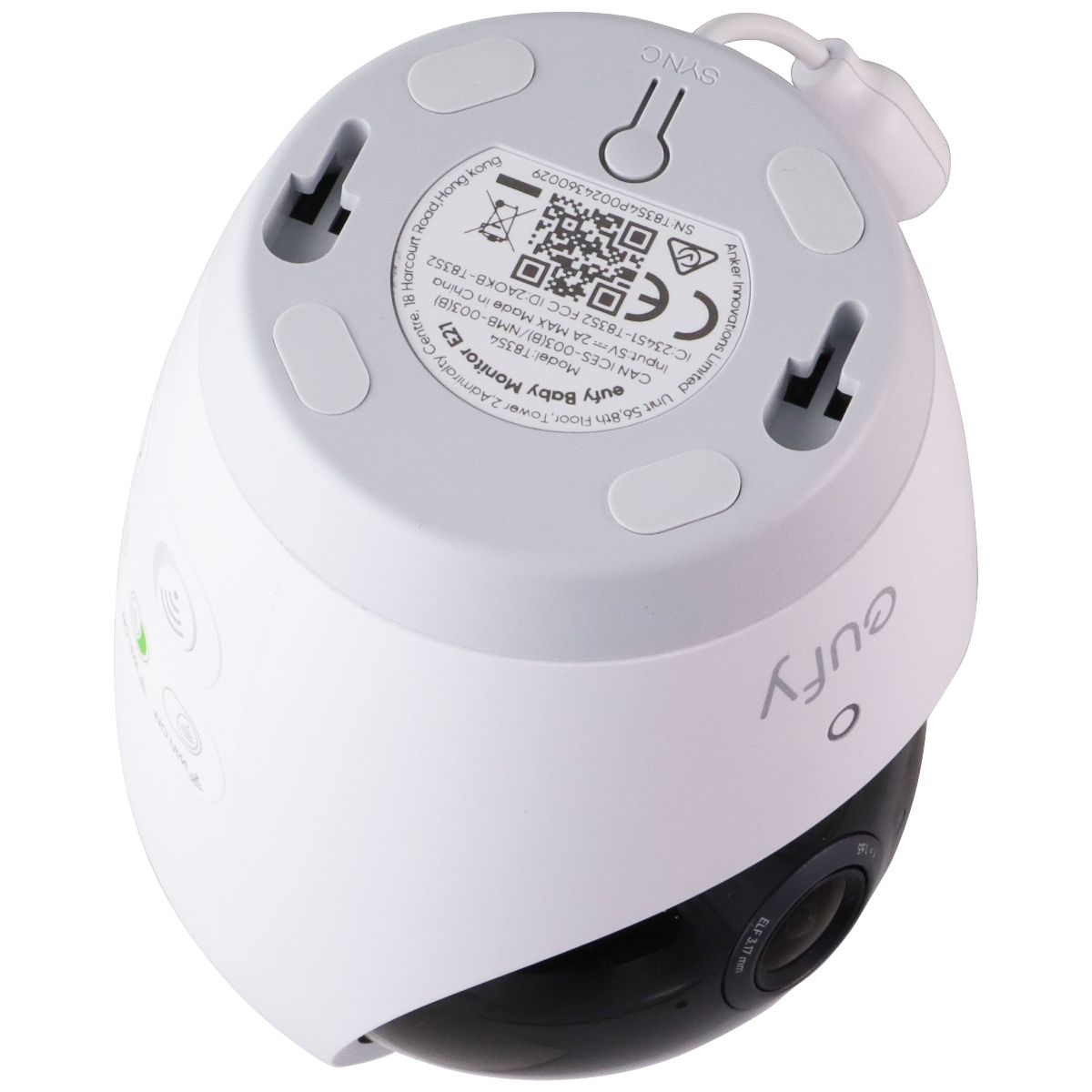 eufy Baby Monitor E21 with 4K Camera and Standalone Monitor (T8354)