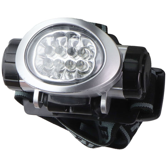 EverBrite LED Headlamp with Strap - 4 Lighting Modes - Silver Camping & Hiking - Flashlights, Lanterns & Lights EverBrite - Simple Cell Bulk Wholesale Pricing - USA Seller