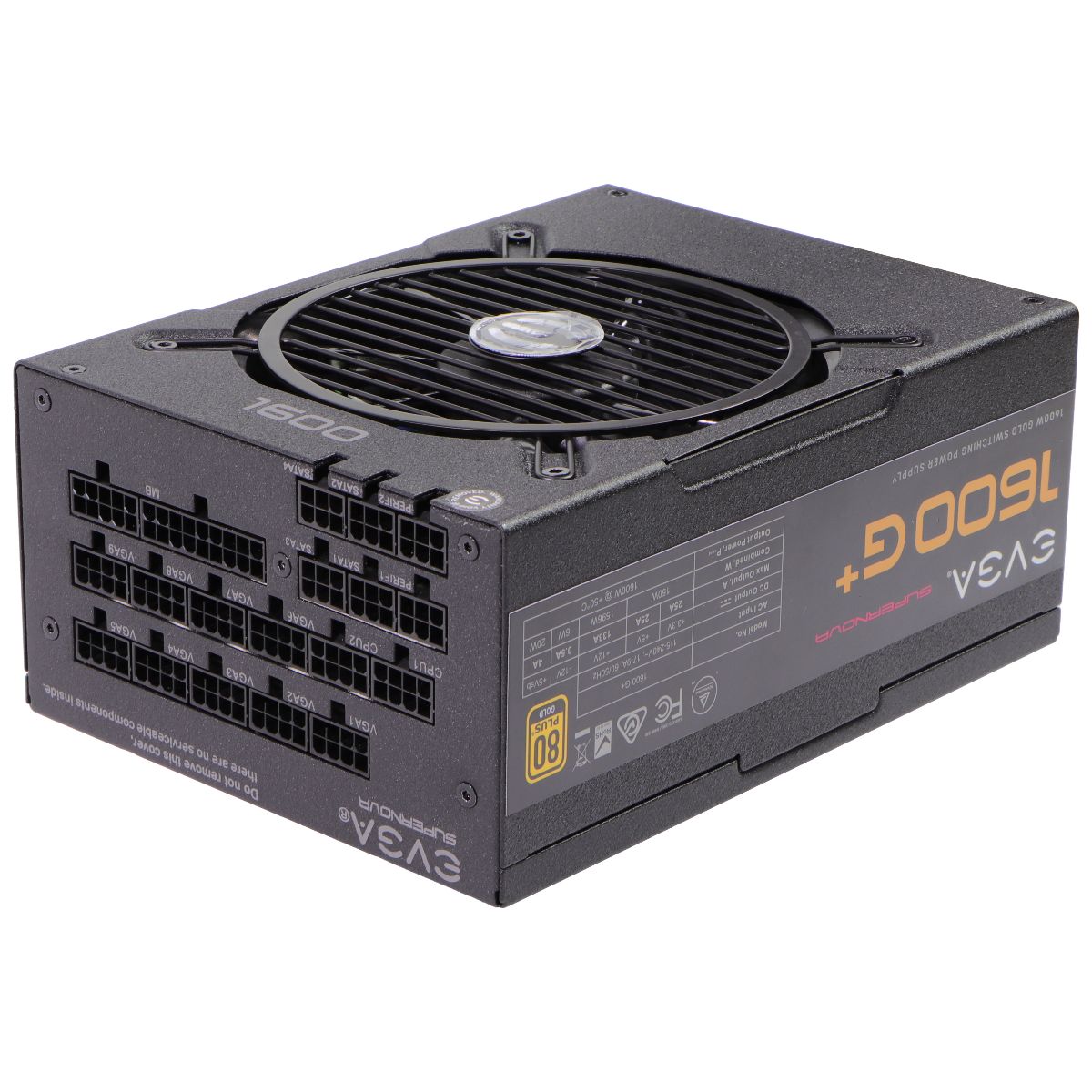EVGA 1600 G+ Supernova 80+ 1600W Gold Power Supply Computer Parts - Power Supplies EVGA - Simple Cell Bulk Wholesale Pricing - USA Seller