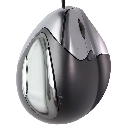 Evoluent VM4R VerticalMouse 4 Right Hand Ergonomic Wired USB Mouse - Gray Keyboards/Mice - Mice, Trackballs & Touchpads Evoluent    - Simple Cell Bulk Wholesale Pricing - USA Seller