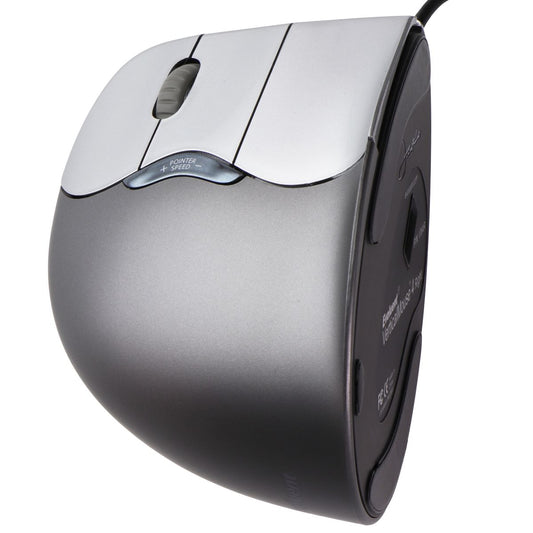 Evoluent VM4R VerticalMouse 4 Right Hand Ergonomic Wired USB Mouse - Gray Keyboards/Mice - Mice, Trackballs & Touchpads Evoluent    - Simple Cell Bulk Wholesale Pricing - USA Seller