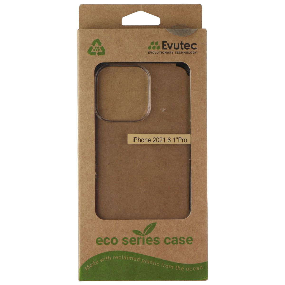 Evutec Eco Series Case for Apple iPhone 13 Pro - Clear Cell Phone - Cases, Covers & Skins Evutec - Simple Cell Bulk Wholesale Pricing - USA Seller