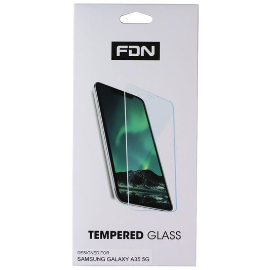 FDN Tempered Glass Screen Protector for Samsung Galaxy A35 5G - Clear Cell Phone - Screen Protectors FDN - Simple Cell Bulk Wholesale Pricing - USA Seller