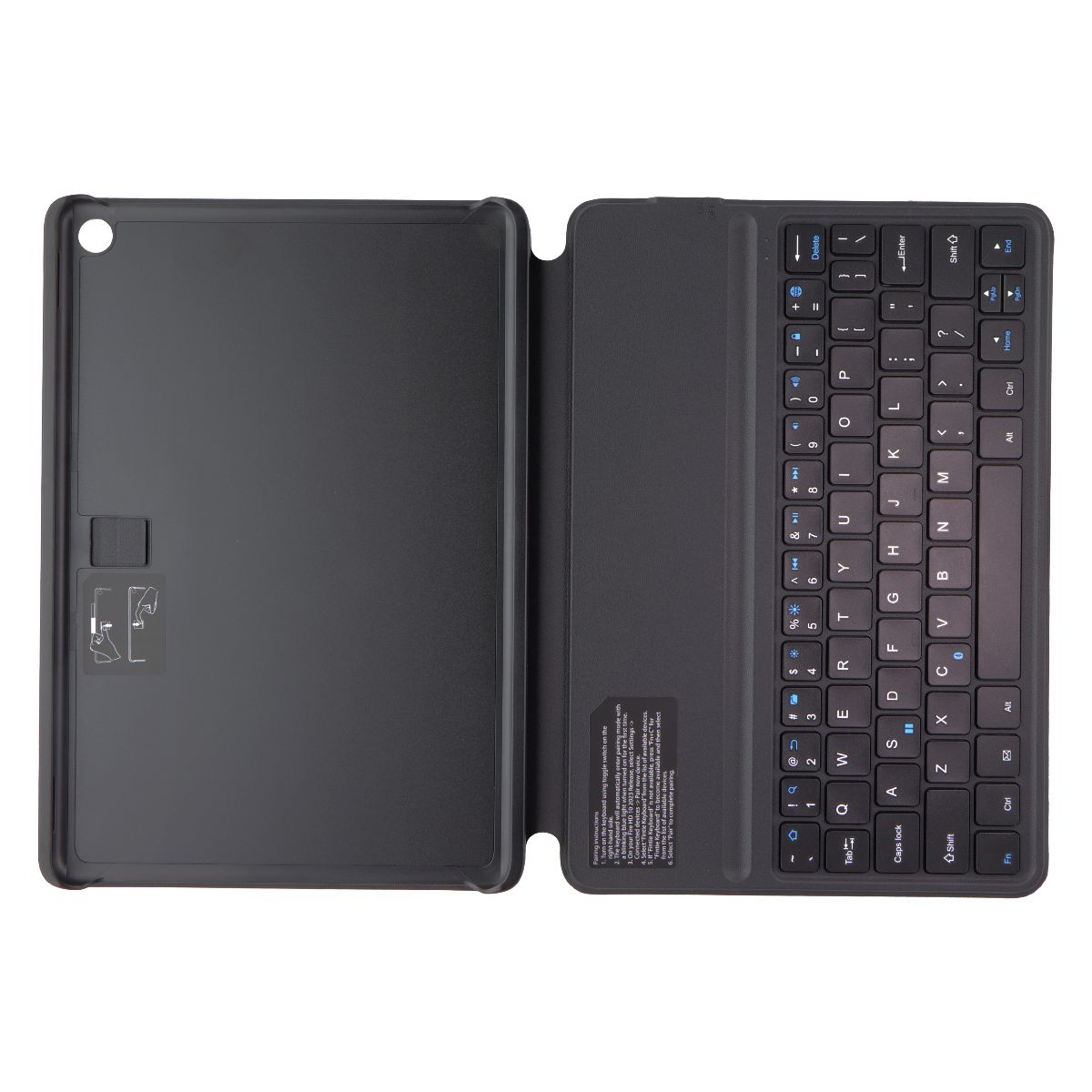 Fintie Wireless Keyboard for Fire HD 10 2023 (BOBWGZM91-1Q) - Black iPad/Tablet Accessories - Cases, Covers, Keyboard Folios Fintie    - Simple Cell Bulk Wholesale Pricing - USA Seller