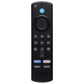 Fire TV remote (P4C6EN) with Prime Video/Netflix/DirecTV/Peacock Buttons - Black TV, Video & Audio Accessories - Remote Controls Fire TV - Simple Cell Bulk Wholesale Pricing - USA Seller