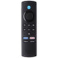Fire TV Remote Control with Prime Video/Netflix/DirecTV/Peacock Keys - Black TV, Video & Audio Accessories - Remote Controls Fire TV - Simple Cell Bulk Wholesale Pricing - USA Seller