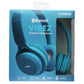 Fisher Vibez Wireless Folding Headphones with Built in Microphone - Blue Portable Audio - Headphones Fisher - Simple Cell Bulk Wholesale Pricing - USA Seller