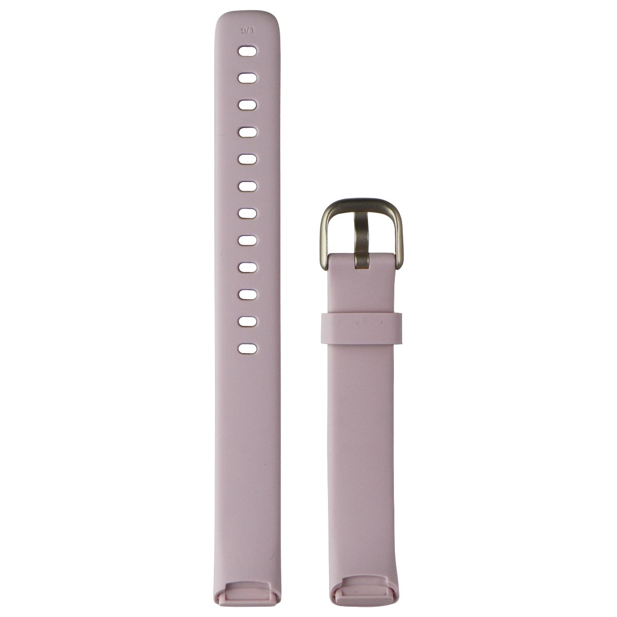 Fitbit Classic Band for Fitbit Luxe Smartwatch - Peony (Light Pink) / Large Set Smart Watch Accessories - Watch Bands Fitbit - Simple Cell Bulk Wholesale Pricing - USA Seller