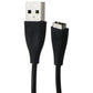 Genuine Fitbit Charge HR Replacement Charging Cable - Black Fitness Technology - Activity Trackers Fitbit - Simple Cell Bulk Wholesale Pricing - USA Seller